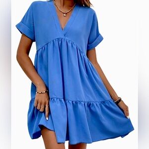 Tiered Mini Dress